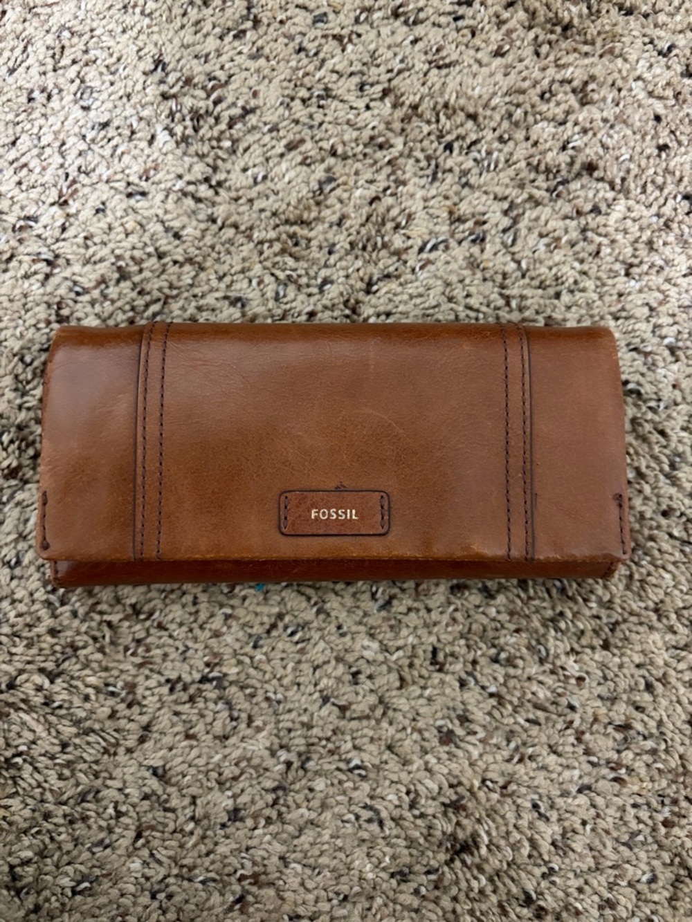 Fossil Ellis 29 Clutch Wallet, Brown